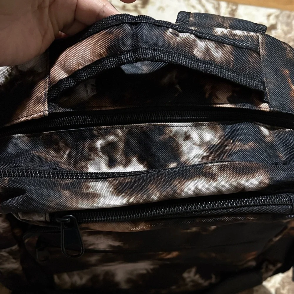 DSG Tie-Dye Black and Brown Men's Backpack